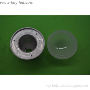 E27 9w LED bulb Spare Parts aluninum covered with PC